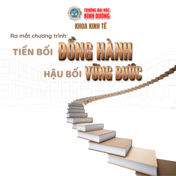 Khoa Kinh tế ra mắt chương trình hỗ trợ sinh viên  “Tiền bối đồng hành – Hậu bối vững bước”