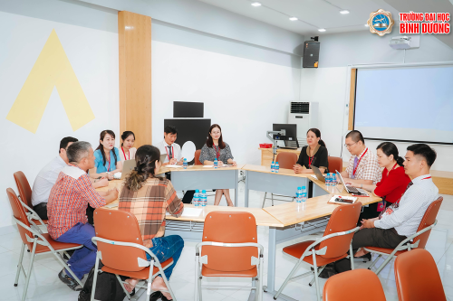 Trường Đại học Bình Dương tiếp đón công ty TNHH tư vấn và đào tạo Y Dược Thủ Đức