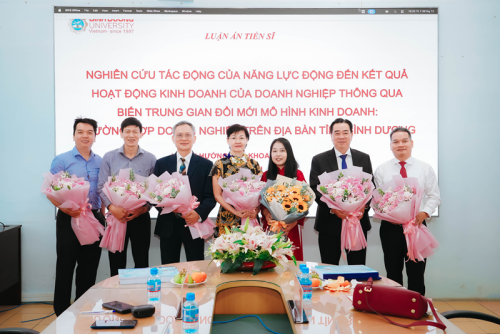 Chúc mừng NCS. Nguyễn Thị Yến Liễu bảo vệ thành công luận án Tiến sĩ ngành Quản trị Kinh doanh.